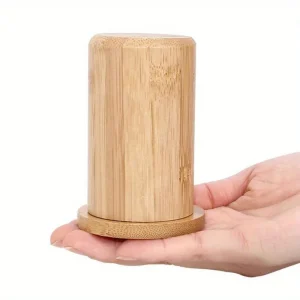 1PC Bamboo Toothpick Box with Lid